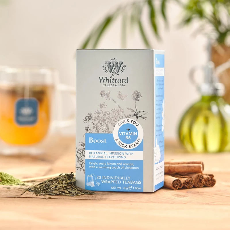 Grüner Tee Whittard of Chelsea Boost, 20 Stk.