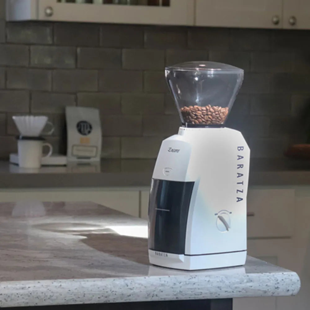 Baratza Encore Kaffeemühle mit Kegelmahlwerk, Elektrisch – Weiß