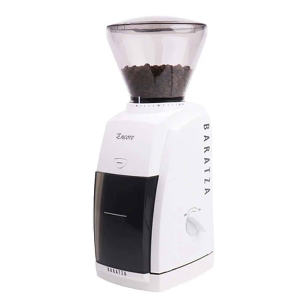 Baratza Encore Kaffeemühle mit Kegelmahlwerk, Elektrisch – Weiß