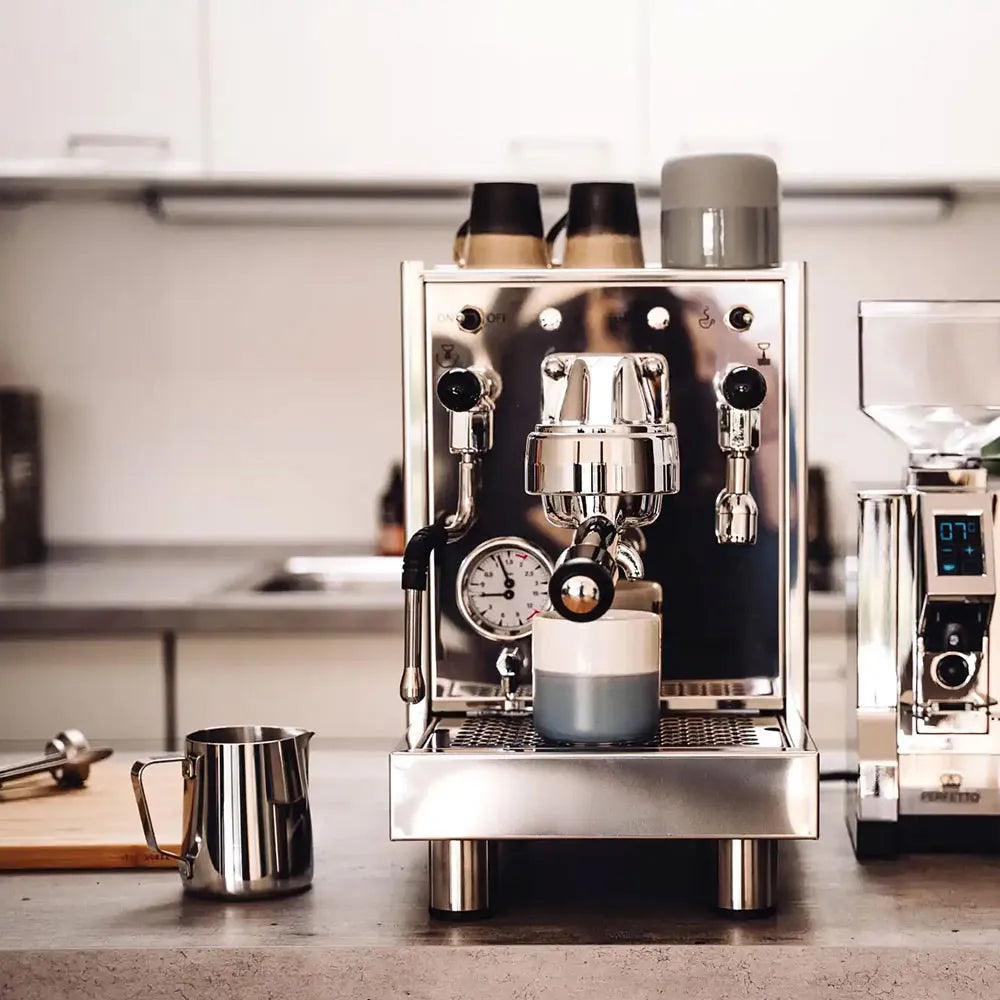 Bezzera BZ10 PM Siebträger Espressomaschine Zweikreiser – Edelstahl