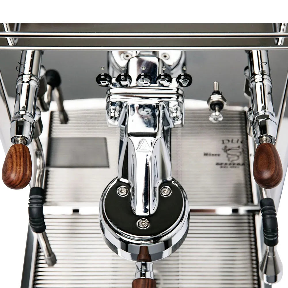 Bezzera DUO DE Siebträger Espressomaschine Dualboiler – Edelstahl