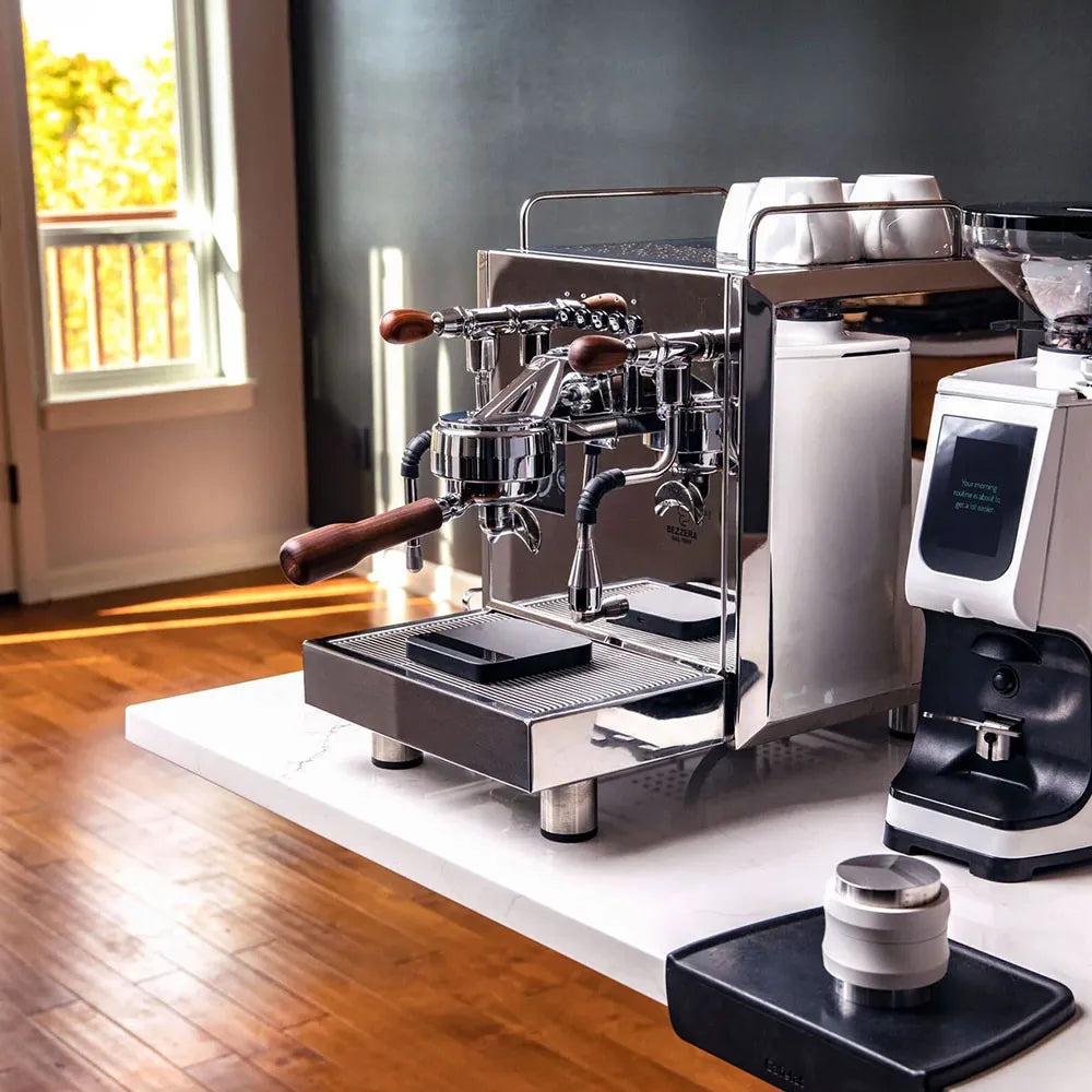 Bezzera DUO DE Siebträger Espressomaschine Dualboiler – Edelstahl