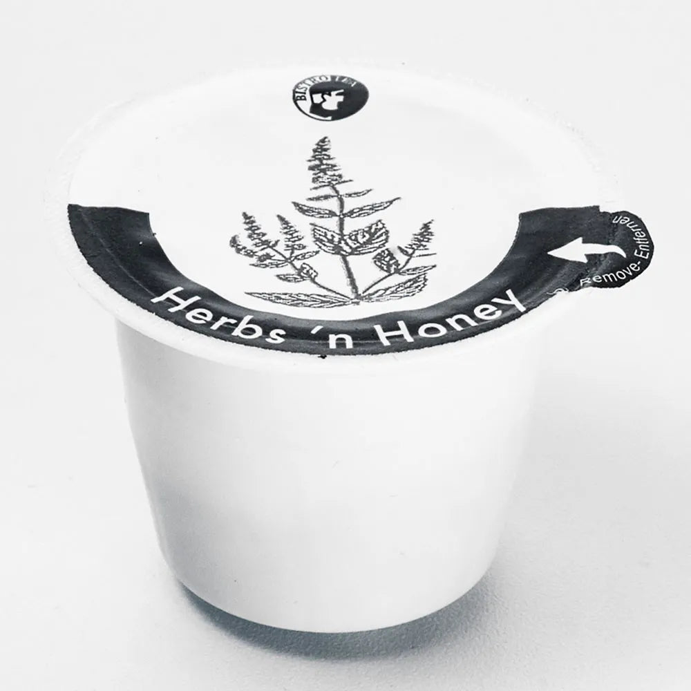 Bio-Teekapseln für Nespresso®-Maschinen Bistro Tea Herbs’n Honey, 10 Stk.