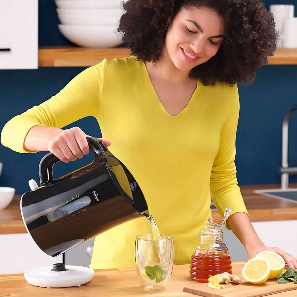 Braun Breakfast1 WK1100BK Wasserkocher – Schwarz 1.7L