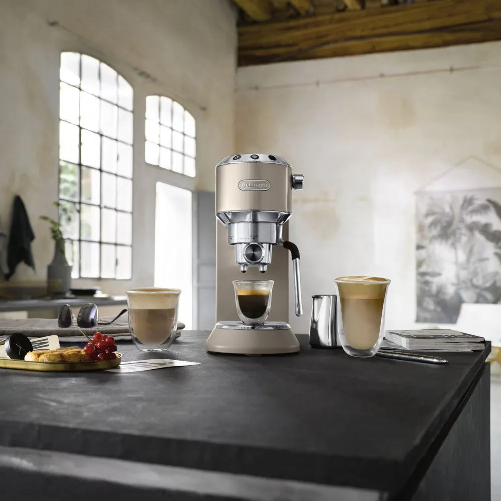 DeLonghi Dedica Arte EC885.BG ESE Espressomaschine – Beige