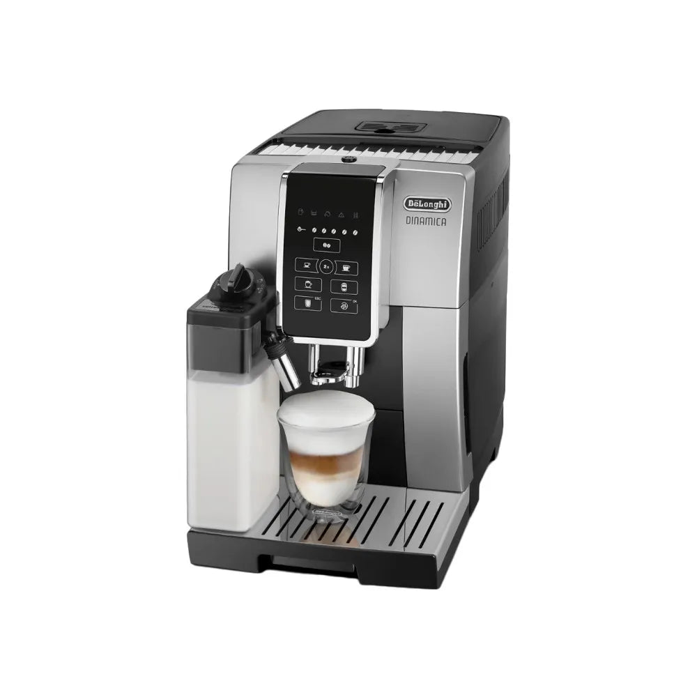 DeLonghi Dinamica ECAM 350.50.SB Kaffeevollautomat – Silber