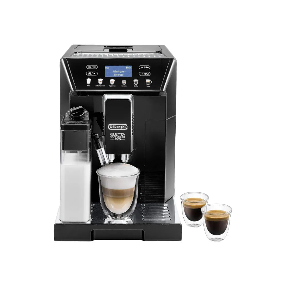 DeLonghi Eletta Cappuccino Evo ECAM46.860.B Kaffeevollautomat – Schwarz