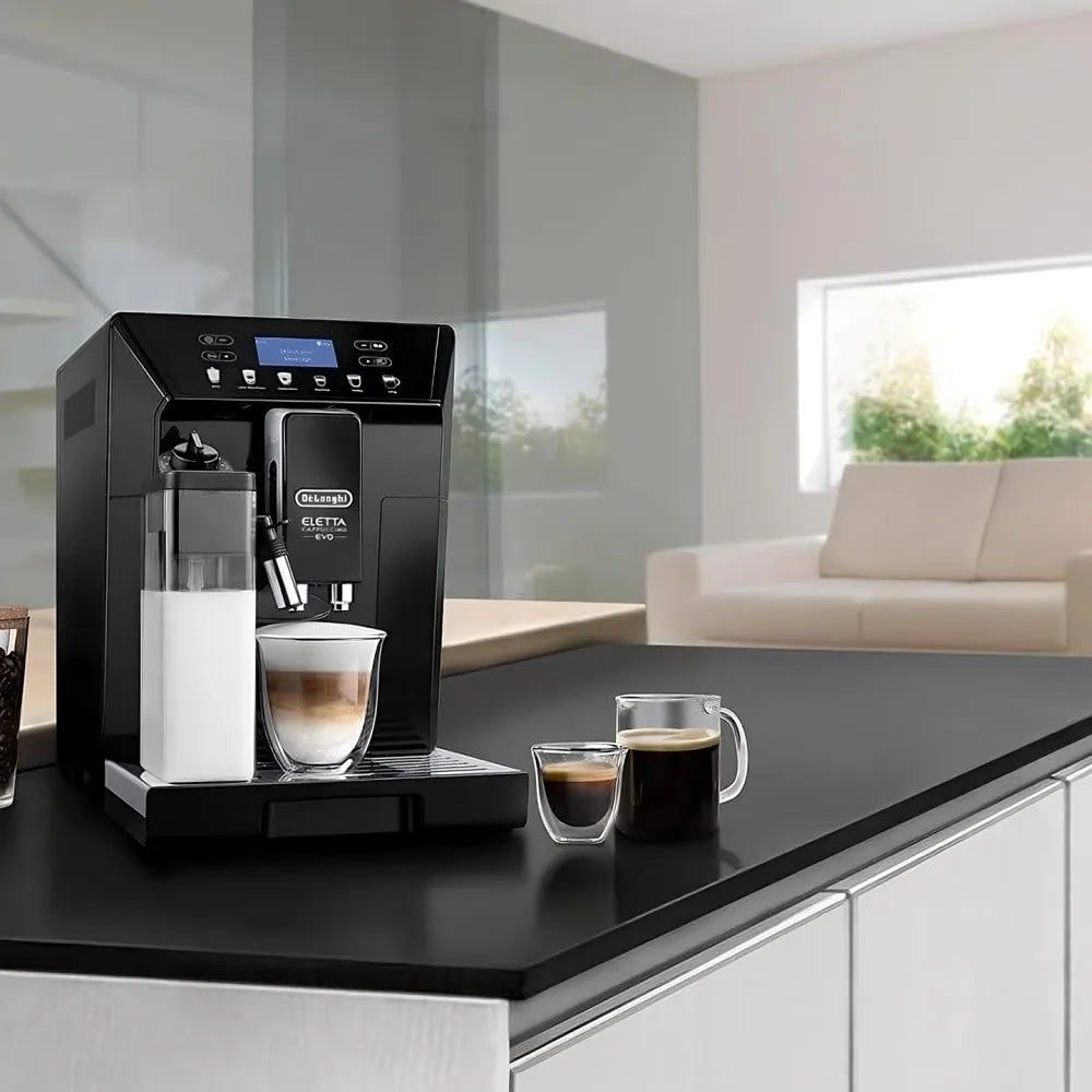 DeLonghi Eletta Cappuccino Evo ECAM46.860.B Kaffeevollautomat – Schwarz