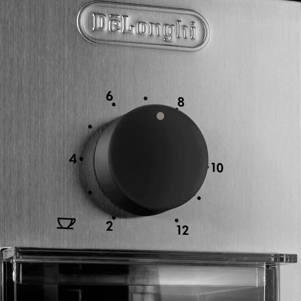 DeLonghi KG89 Elektrische Kaffeemühle mit Schlagmesser – Schwarz
