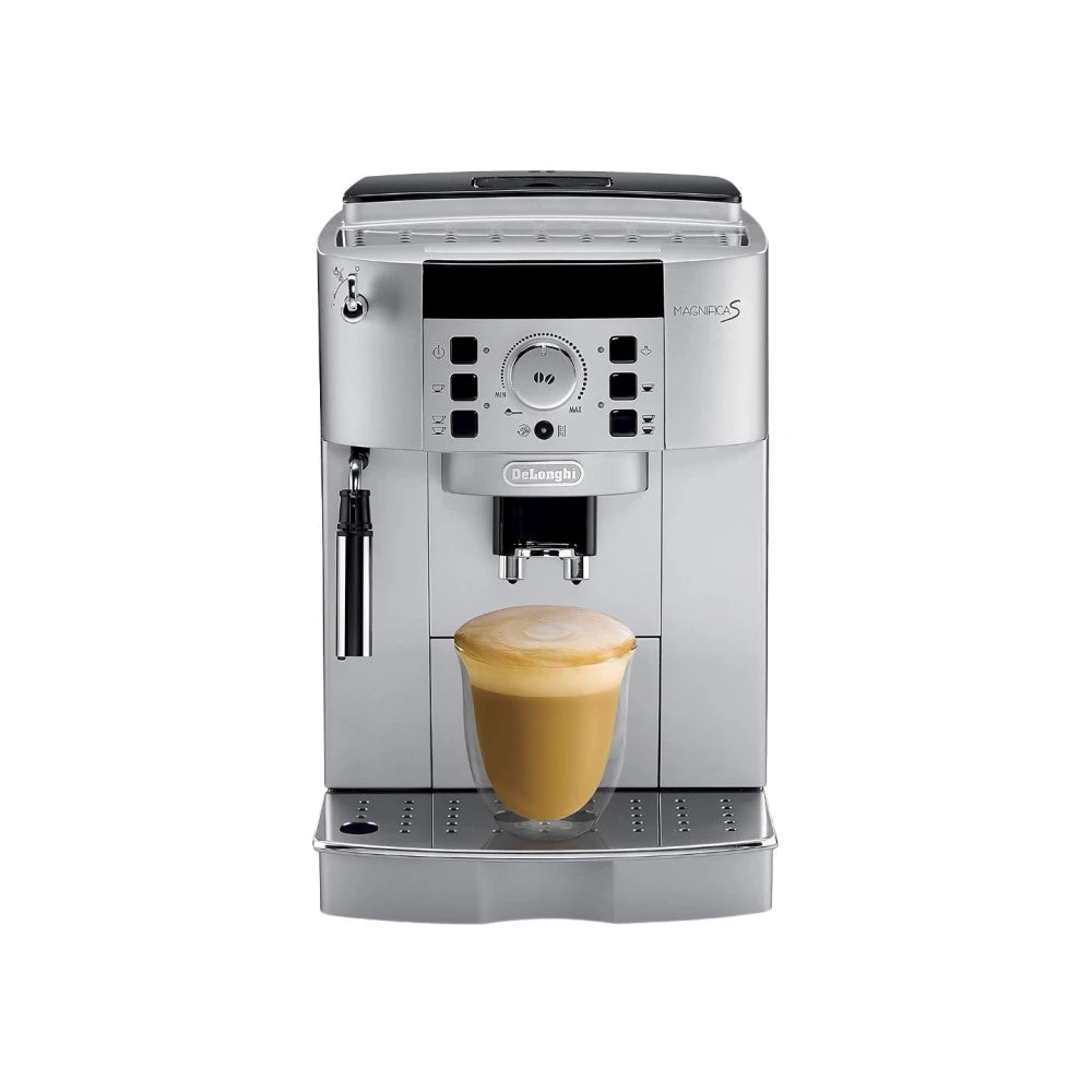 DeLonghi Magnifica S ECAM 22.110.SB Kaffeevollautomat – Schwarz Silber