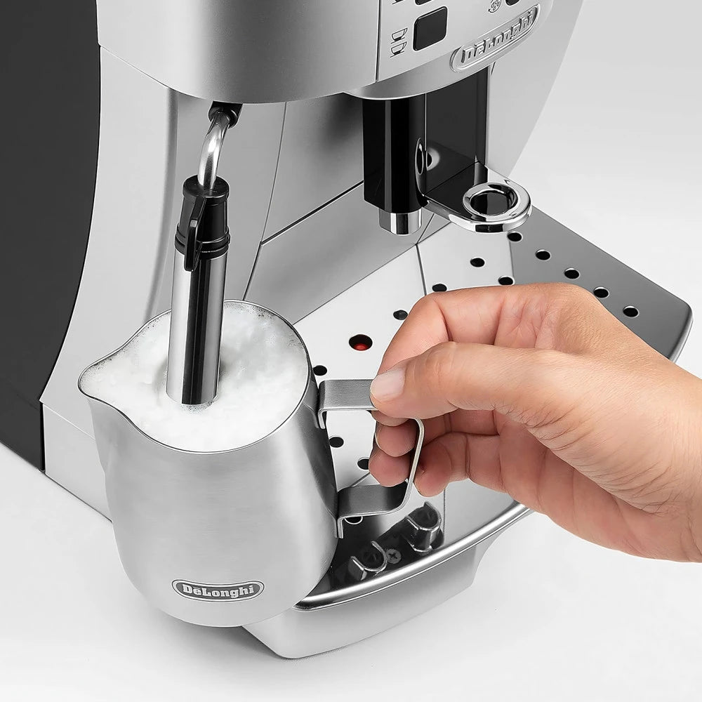 DeLonghi Magnifica S ECAM 22.110.SB Kaffeevollautomat – Schwarz Silber