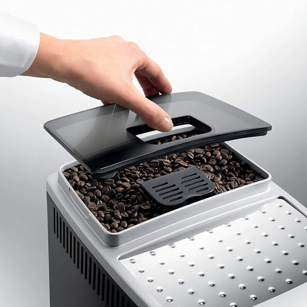 DeLonghi Magnifica S ECAM 22.110.SB Kaffeevollautomat – Schwarz Silber