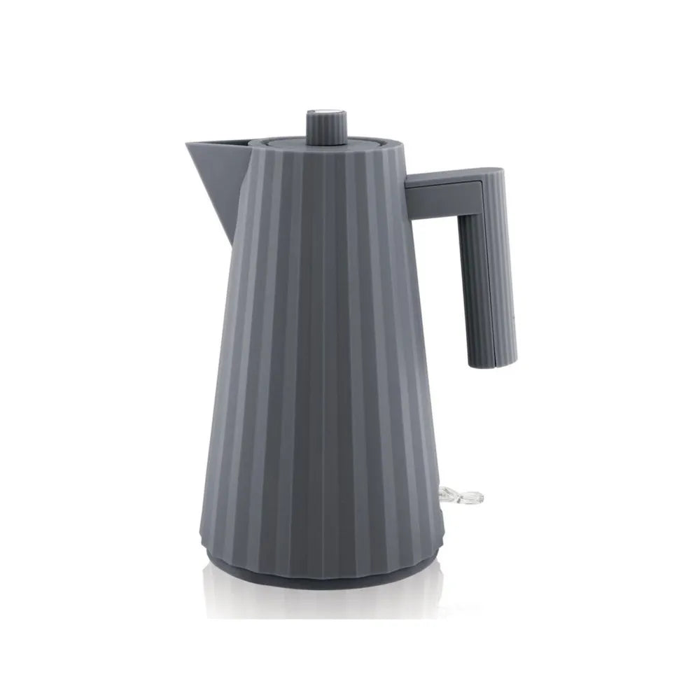 Elektrischer Wasserkocher Alessi Plisse Grey, 1,7 l