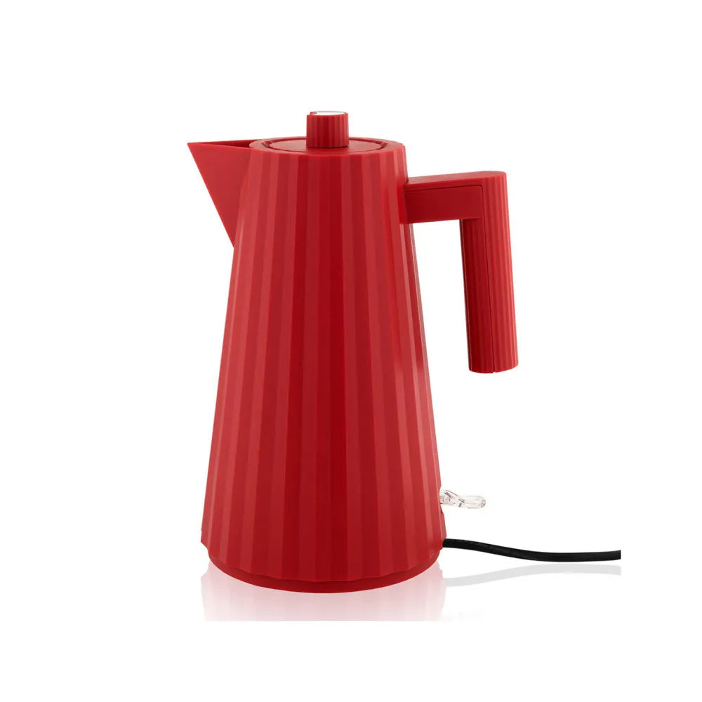 Elektrischer Wasserkocher Alessi Plisse Red, 1,7 l