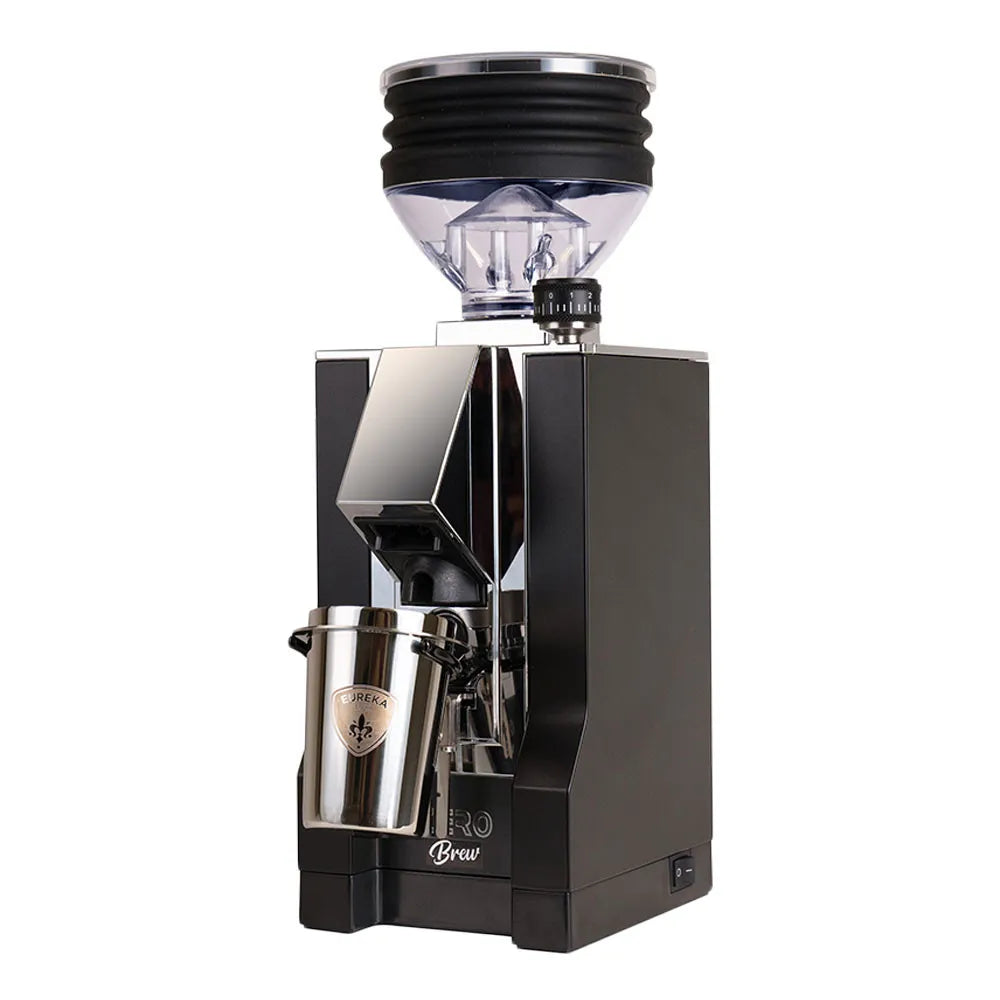 Eureka Mignon Zero Brew 16CR Kaffeemühle mit Scheibenmahlwerk – Schwarz