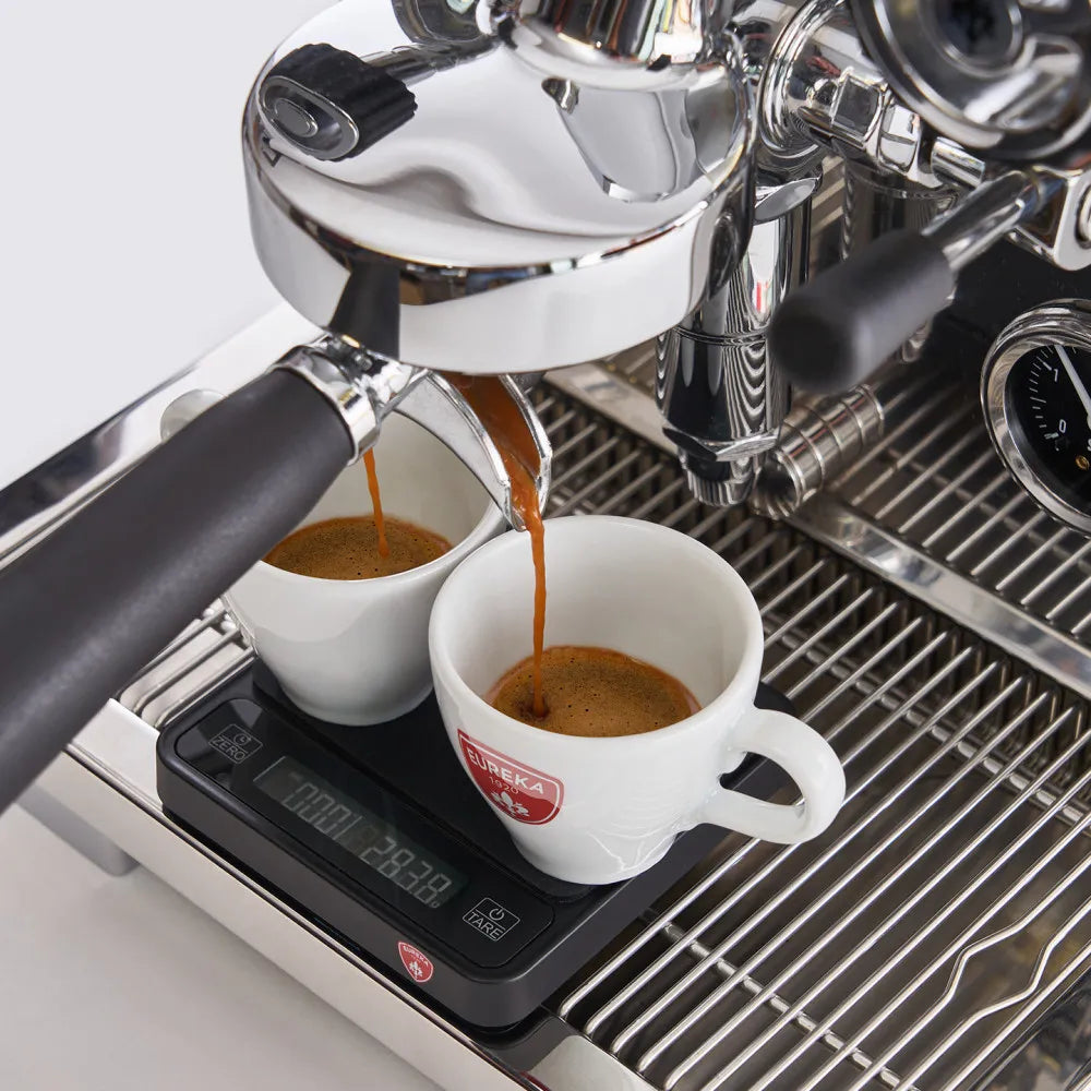 Eureka Pura Siebträger Kaffeemaschine – Edelstahl, Vibrationspumpe