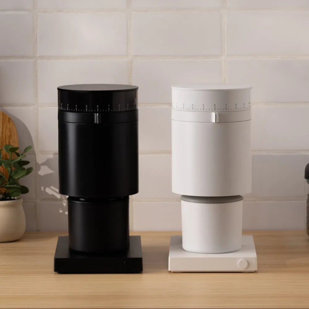 Fellow Opus Kaffeemühle mit Kegelmahlwerk – Matt Weiß