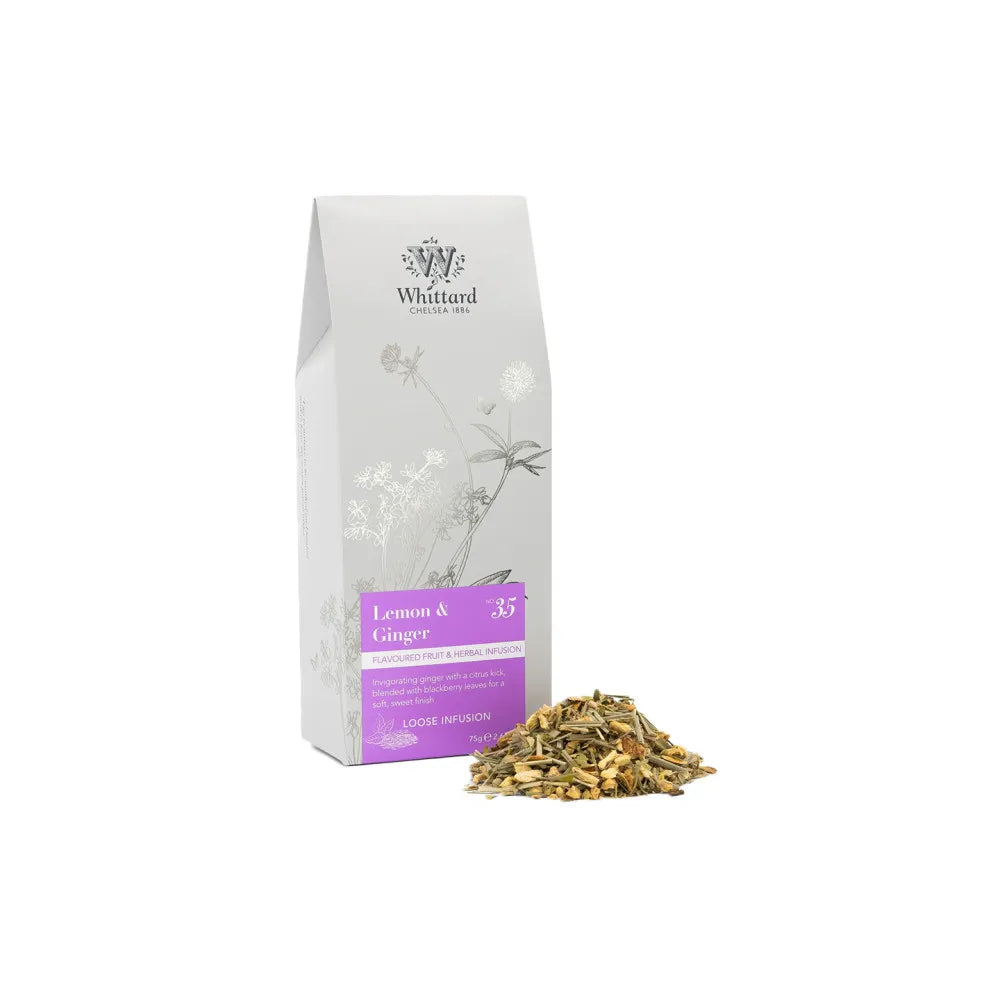 Früchte- und Kräutertee Whittard of Chelsea Lemon & Ginger, 75 g