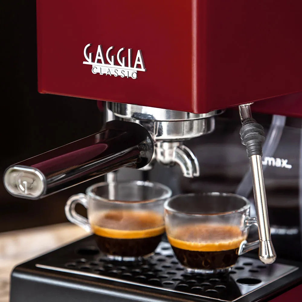 Gaggia New Classic Evo Red Siebträger Espressomaschine – Rot