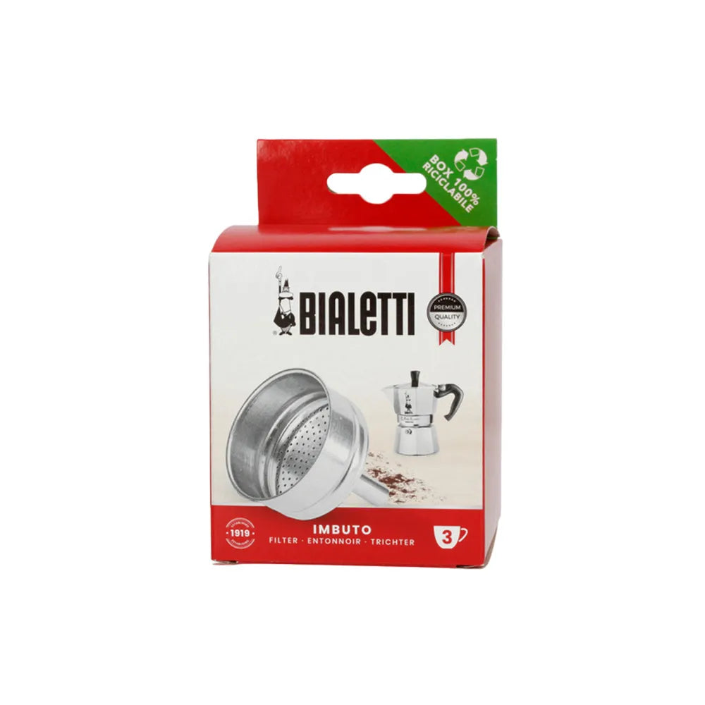 Gemahlener Kaffee-Trichter für Bialetti Mokkakannen