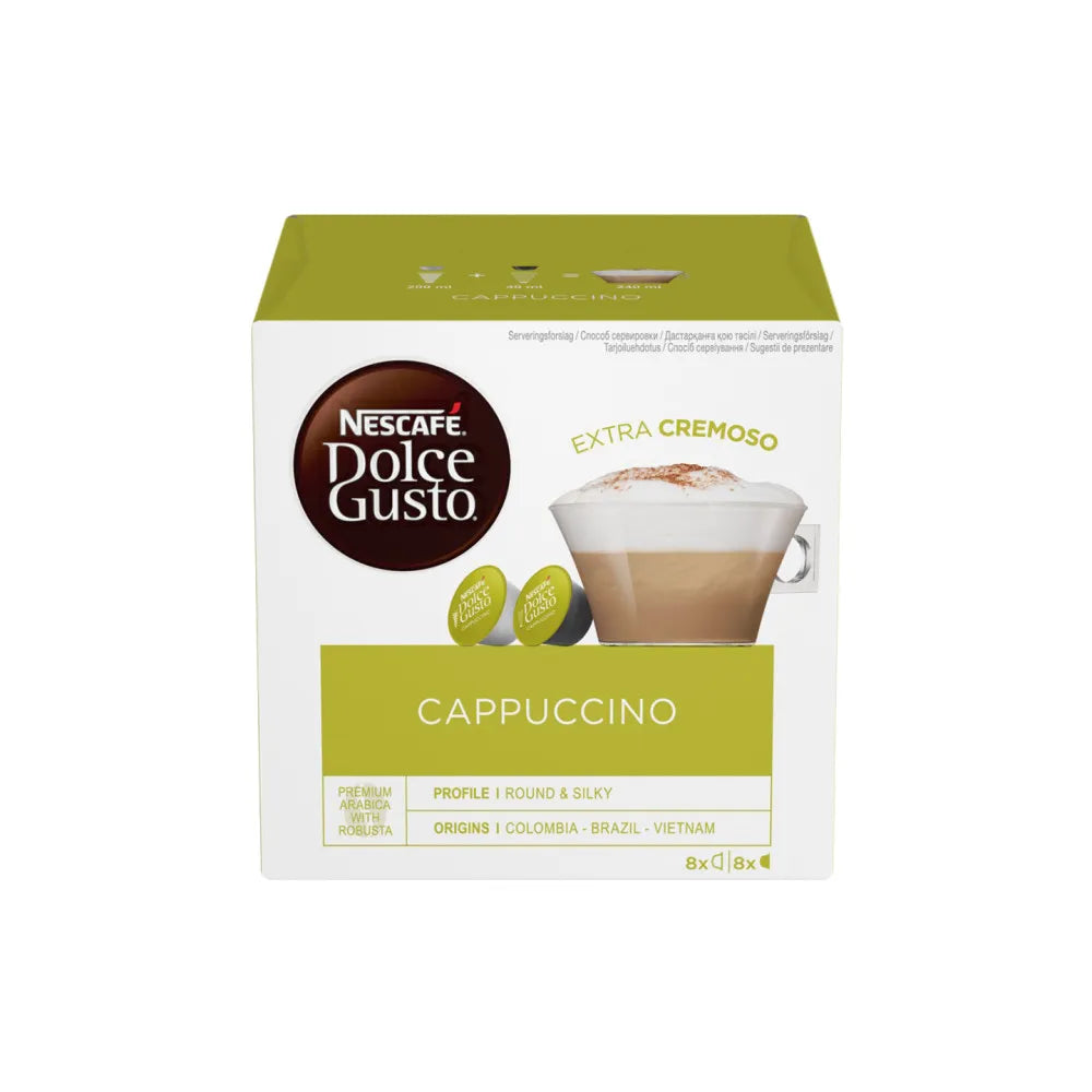 Kaffeekapseln NESCAFÉ® Dolce Gusto® Cappuccino, 8+8 tk.