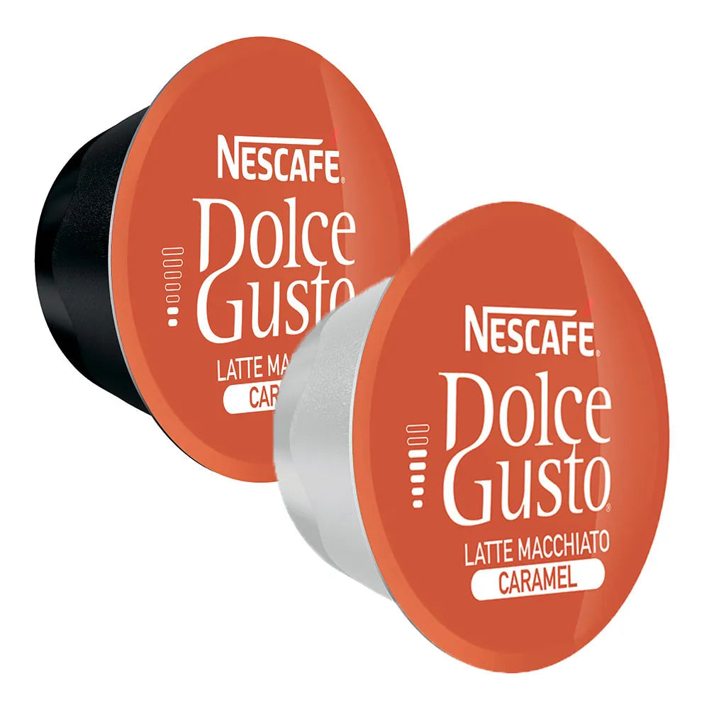 Kaffeekapseln NESCAFÉ® Dolce Gusto® Caramel Latte Macchiato, 8+8 Stk.