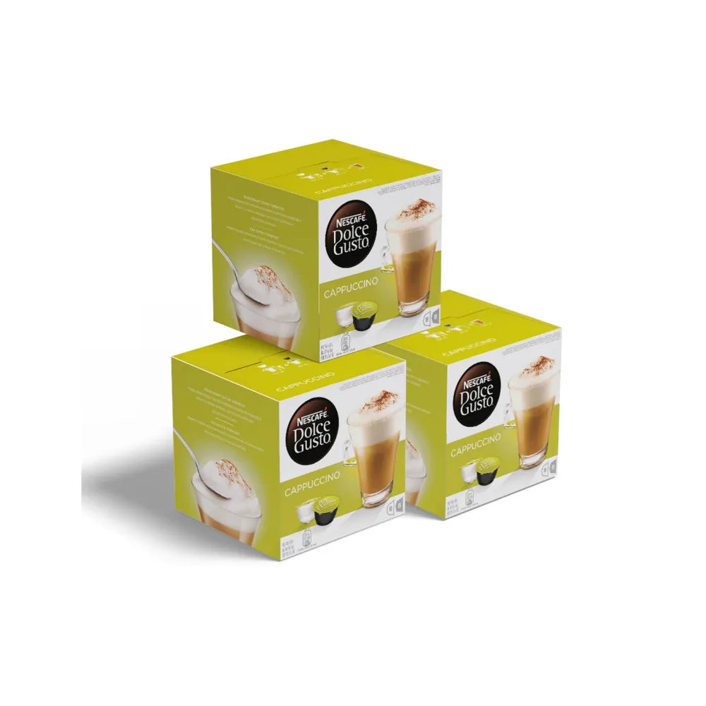 Kaffeekapseln Set NESCAFÉ® Dolce Gusto® Cappuccino, 3 x 8+8 tk.