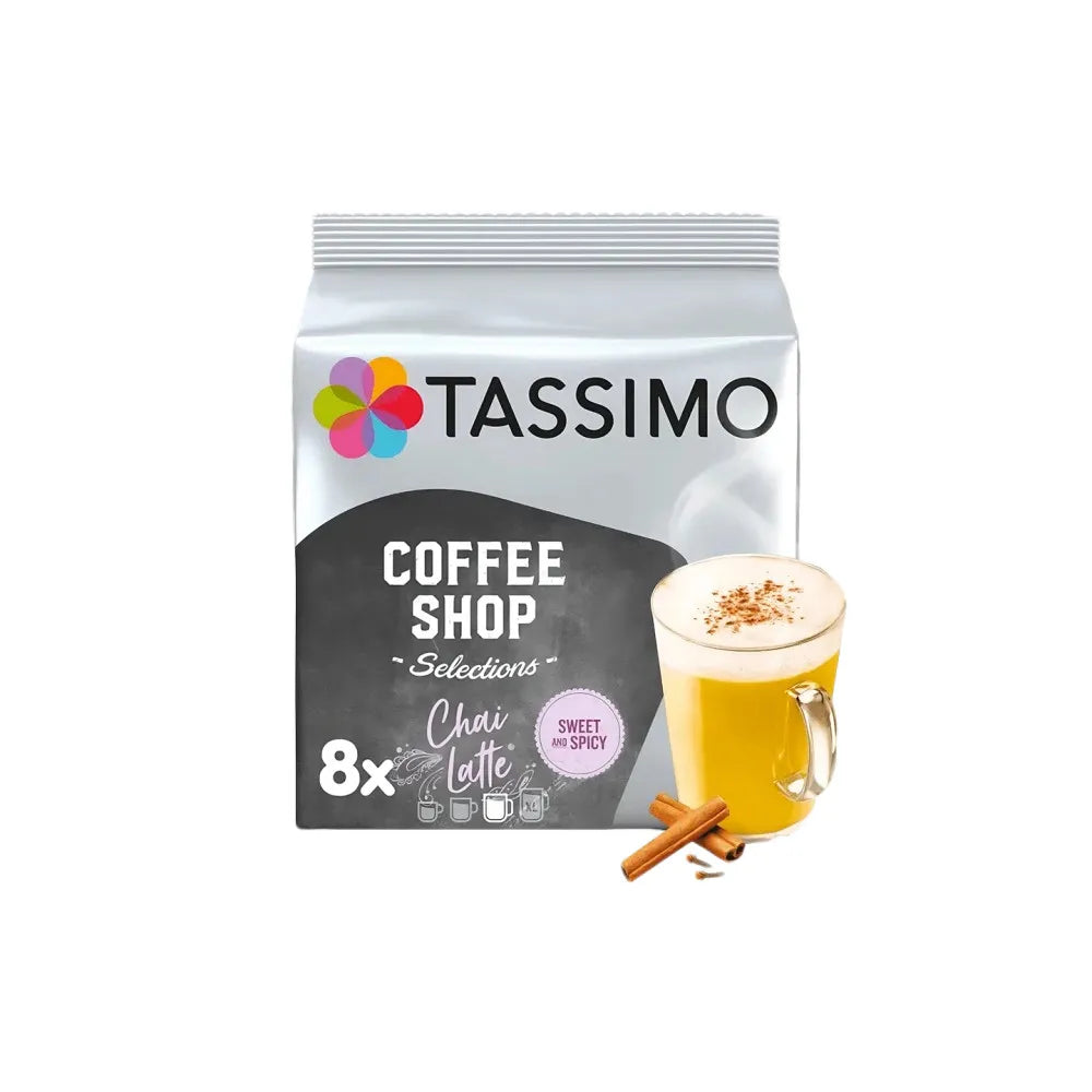 Kapseln Tassimo Chai Latte (kompatibel mit Bosch Tassimo Kapselmaschinen), 8 Stk.