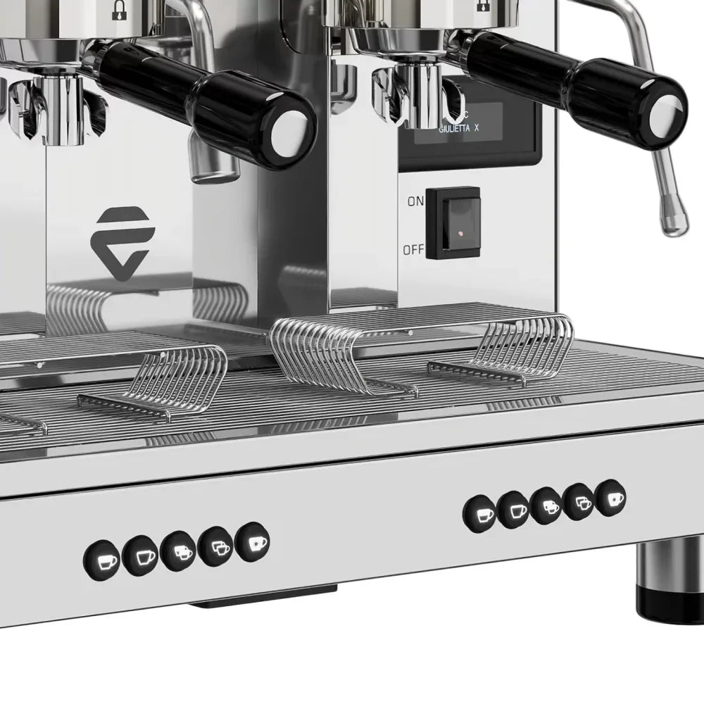 LELIT Giulietta X PL2SVX Siebträger Espressomaschine -2-grupping, Edelstahl