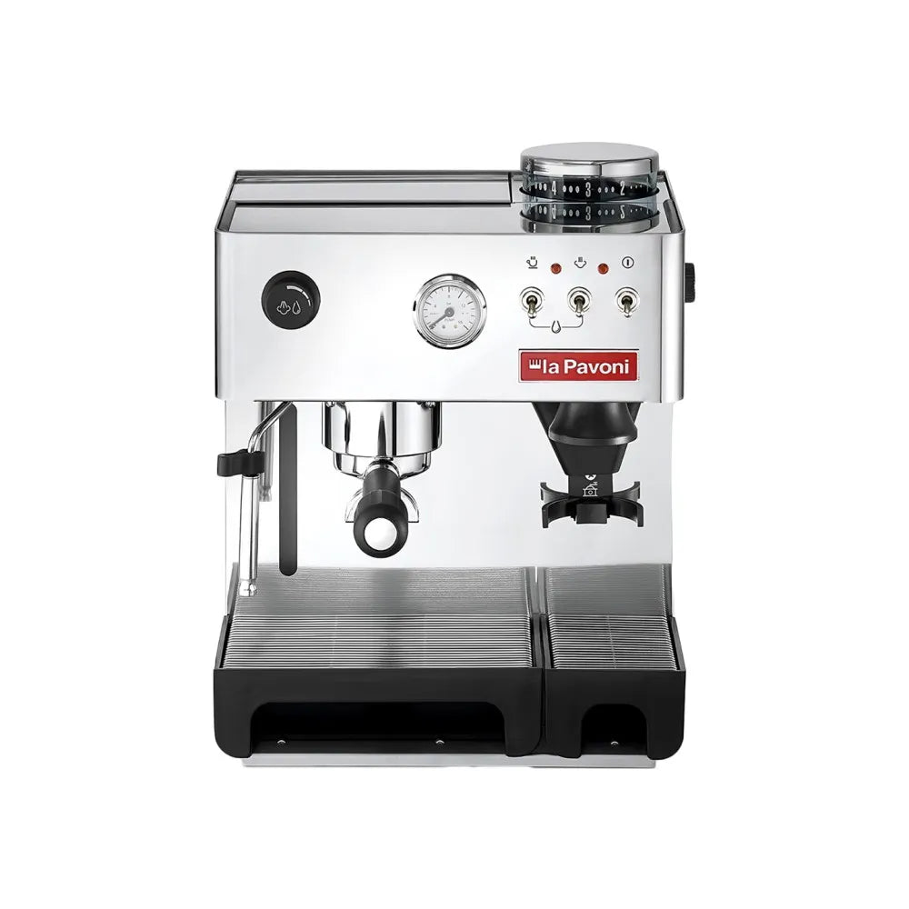 La Pavoni Domus Bar Siebträger Espressomaschine – Edelstahl