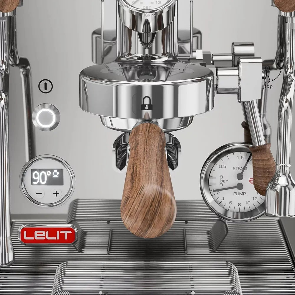 Lelit Bianca PL162T-EU V3 Espressomaschine Dualboiler – Edelstahl