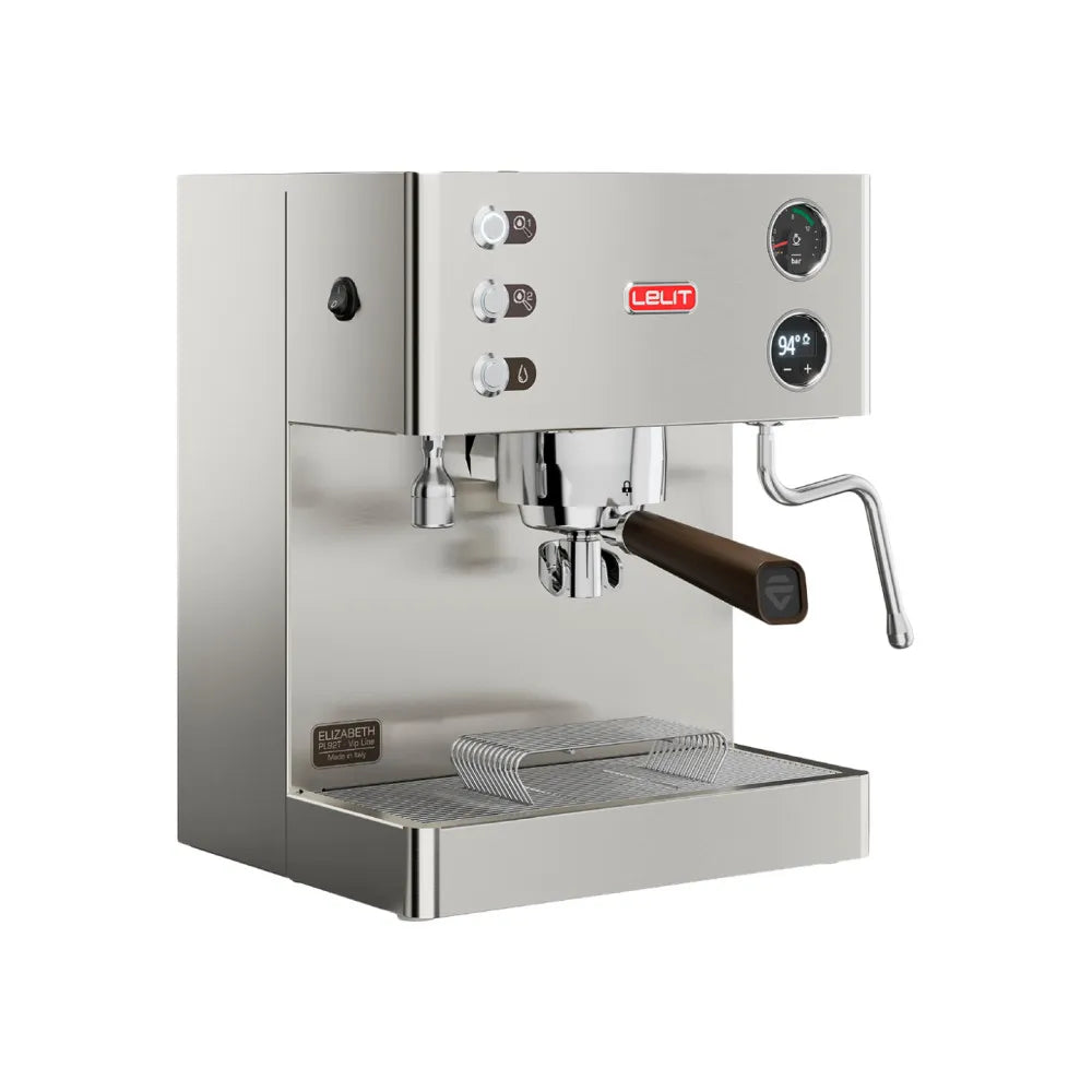 Lelit Elizabeth PL92T Dualboiler Siebträger Espressomaschine – Edelstahl