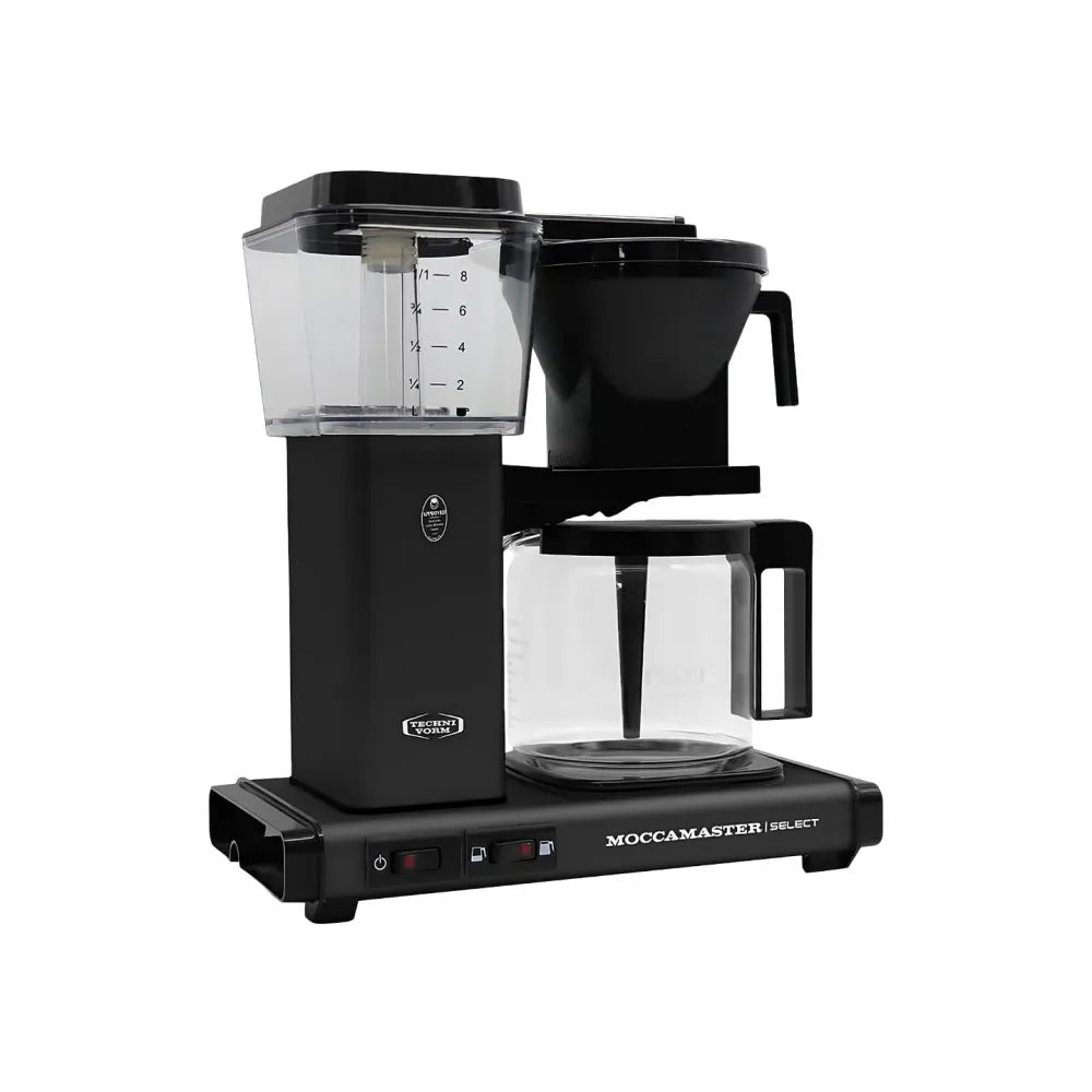 Moccamaster KBG Select Matt Black Filterkaffeemaschine – Schwarz