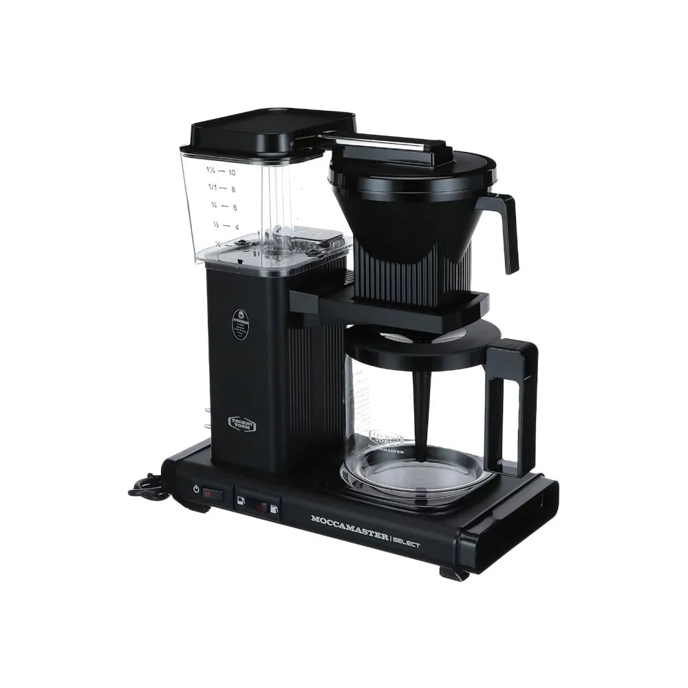 Moccamaster KBG Select Matt Black Filterkaffeemaschine – Schwarz