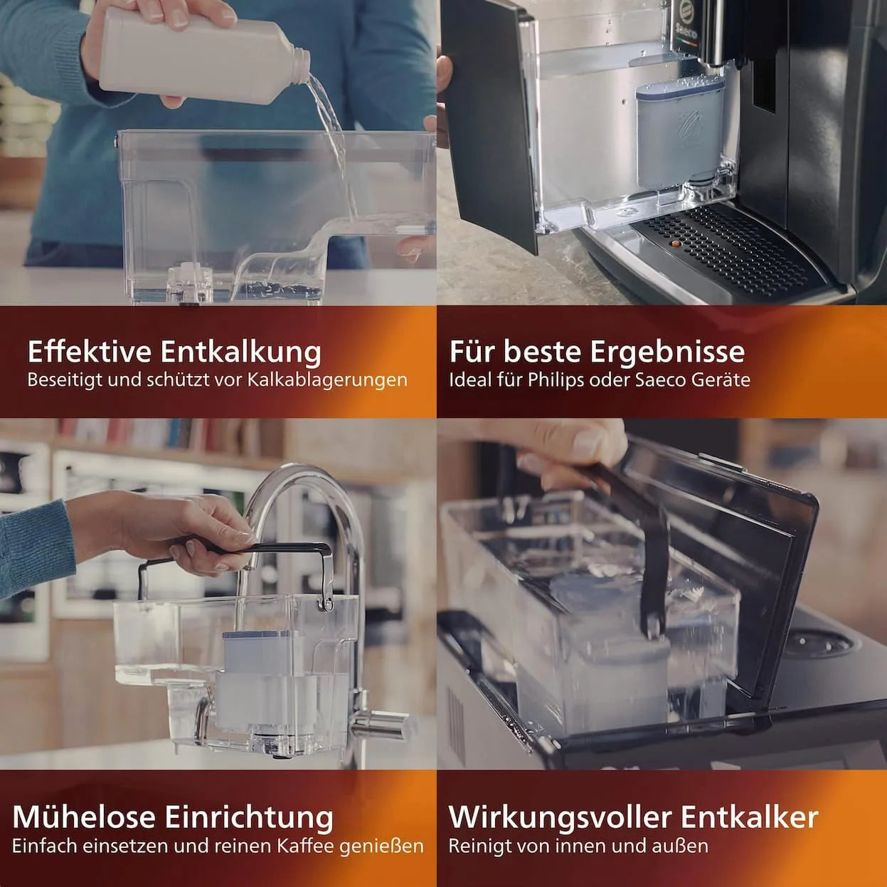 Philips AquaClean Rundum-Pflegeset für Kaffeevollautomaten