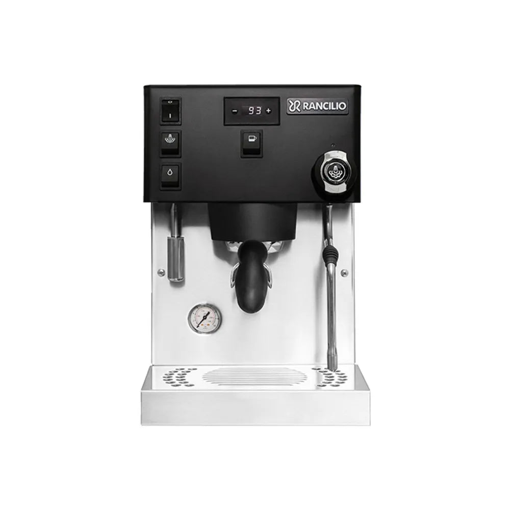 Rancilio Silvia Pro X Espressomaschine Dualboiler – Schwarz Silber