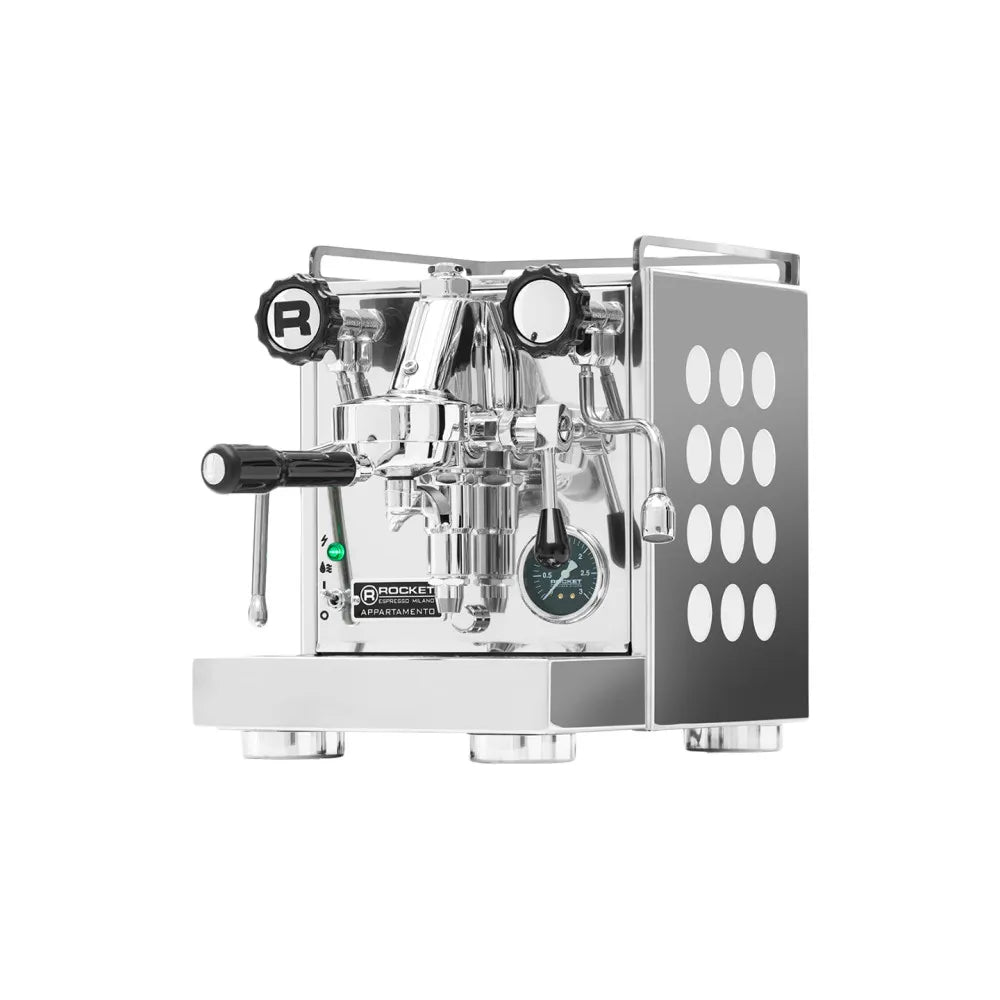 Rocket Espresso Appartamento White Siebträger Espressomaschine – Weiß