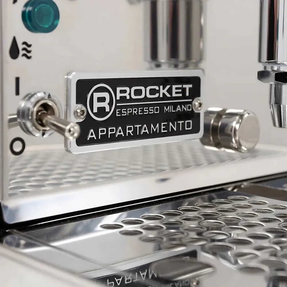 Rocket Espresso Appartamento White Siebträger Espressomaschine – Weiß