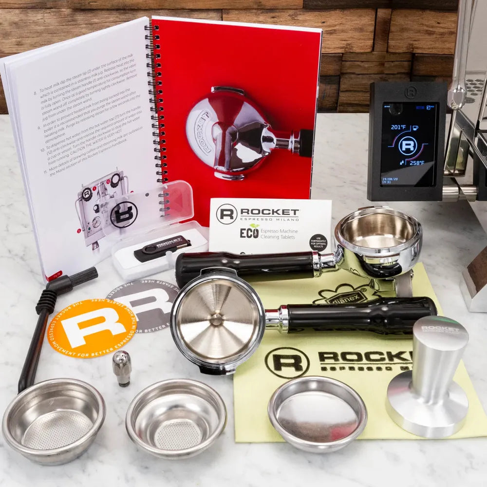 Rocket Espresso R Cinquantotto R58 Siebträger Espressomaschine – Silber