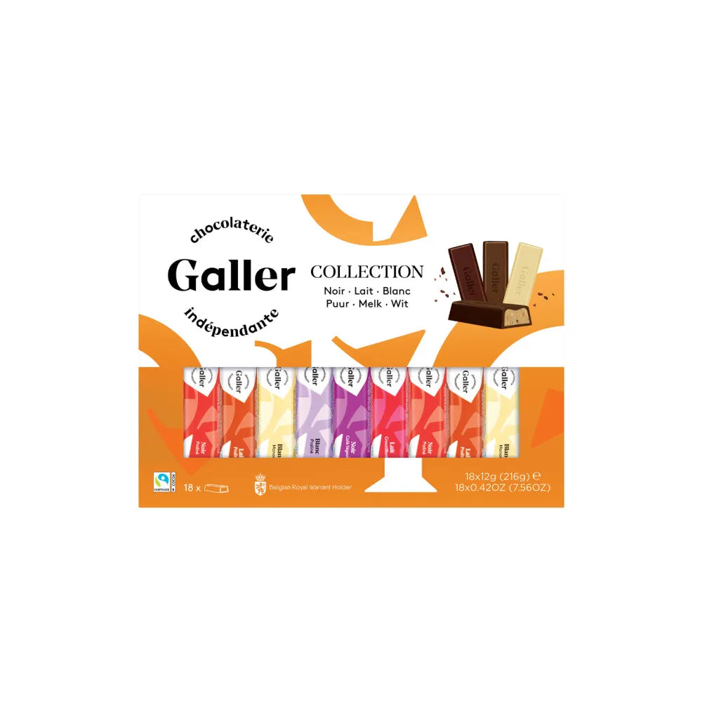 Schokoriegeln-Set Galler Mini Batons Assortment, 18 Stk.