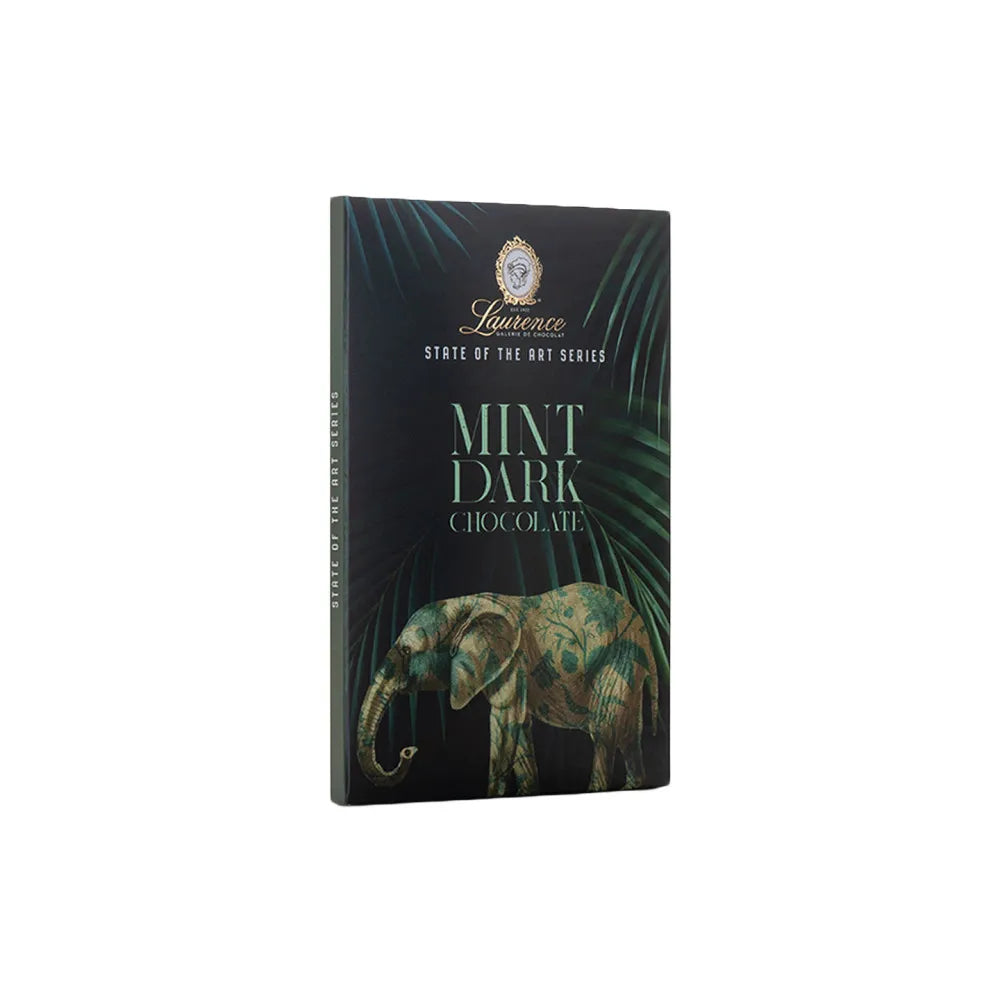 Schwarze Schokolade mit Minze Laurence, 80 g