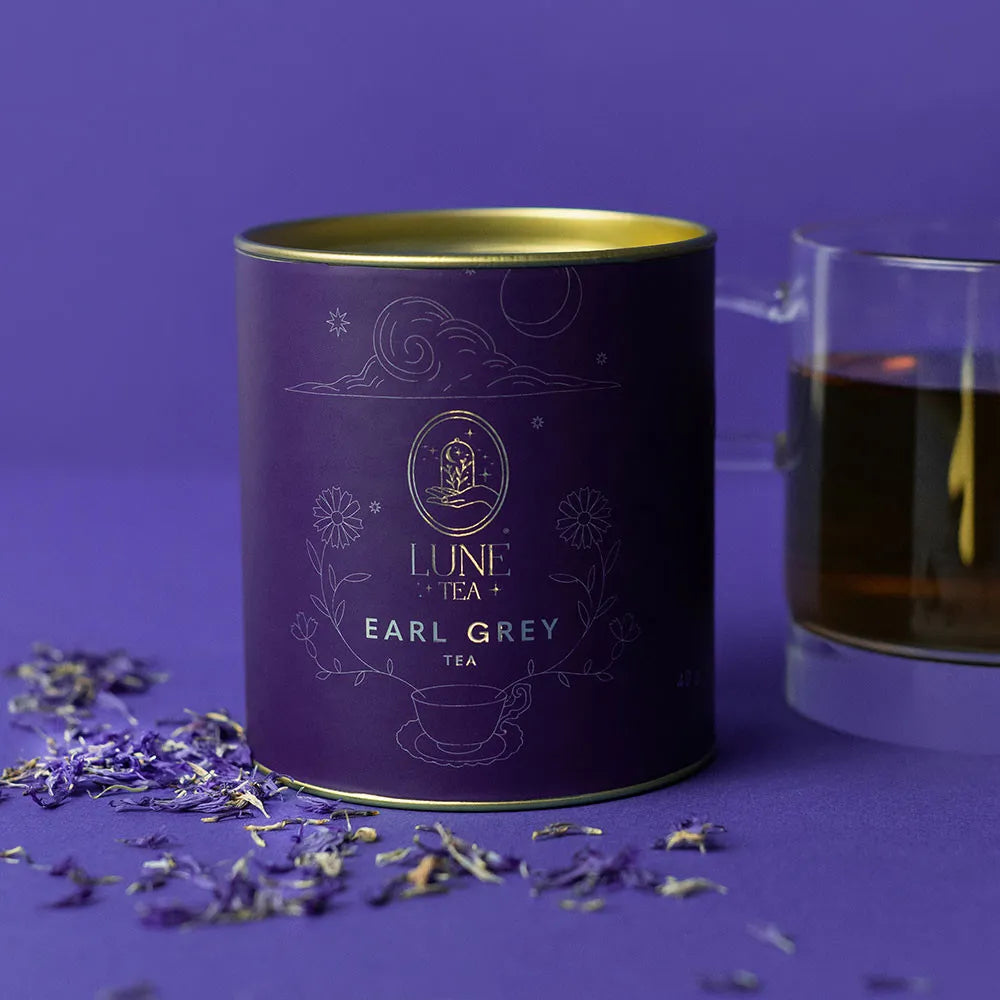 Schwarzer Tee Lune Tea Earl Grey Tea, 40 g