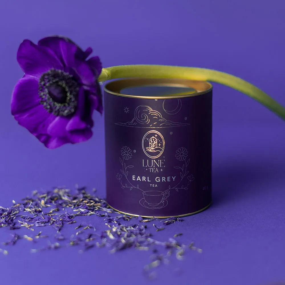 Schwarzer Tee Lune Tea Earl Grey Tea, 40 g