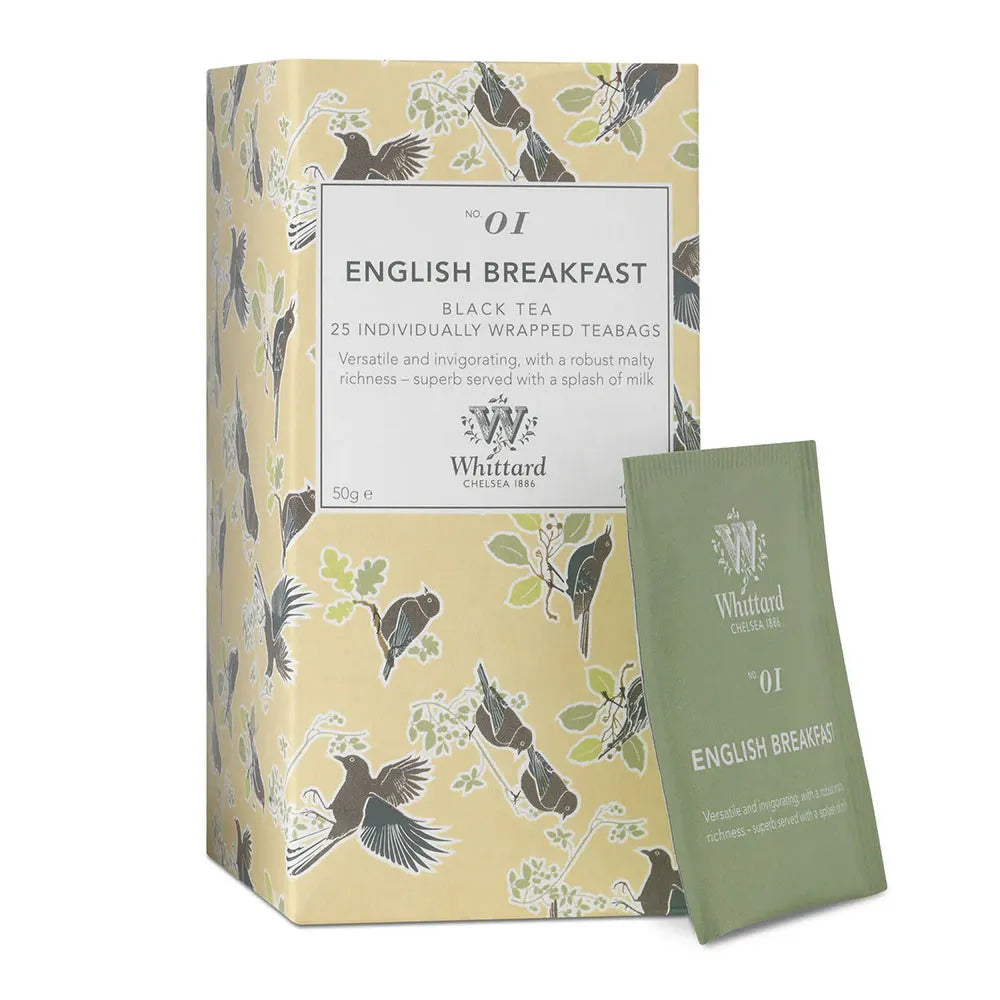 Schwarzer Tee Whittard of Chelsea English Breakfast, 25 Stk.