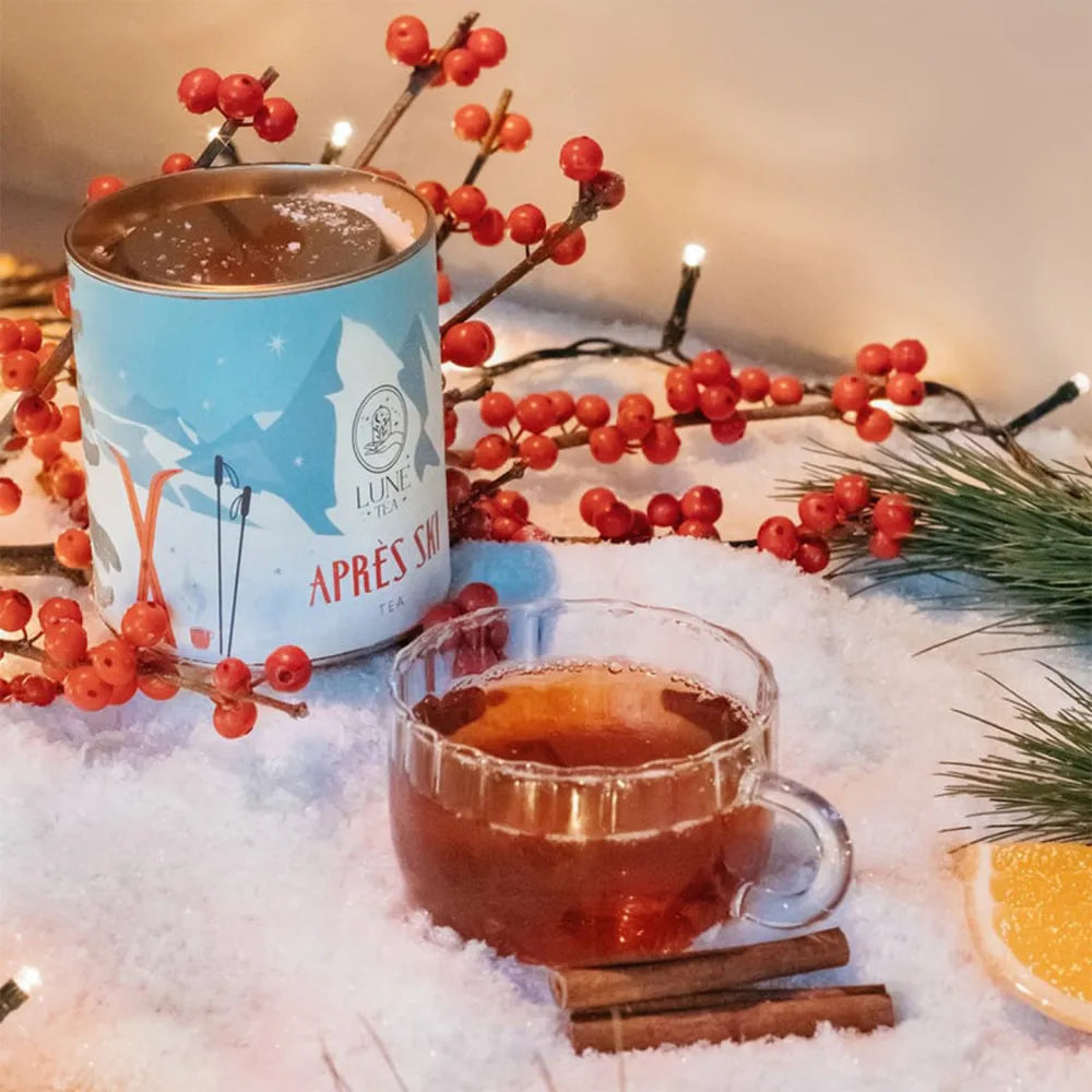 Schwarzer Tee mit geröstetem Buchweizen und Gewürzen Lune Tea Après Ski Tee, 50 g