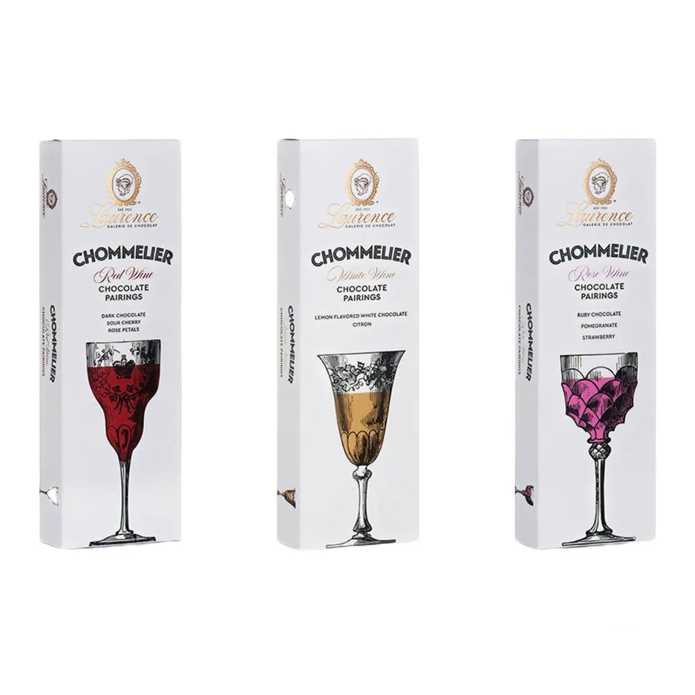 Weiße Schokolade mit Zitronen Laurence Chommelier White Wine, 100 g
