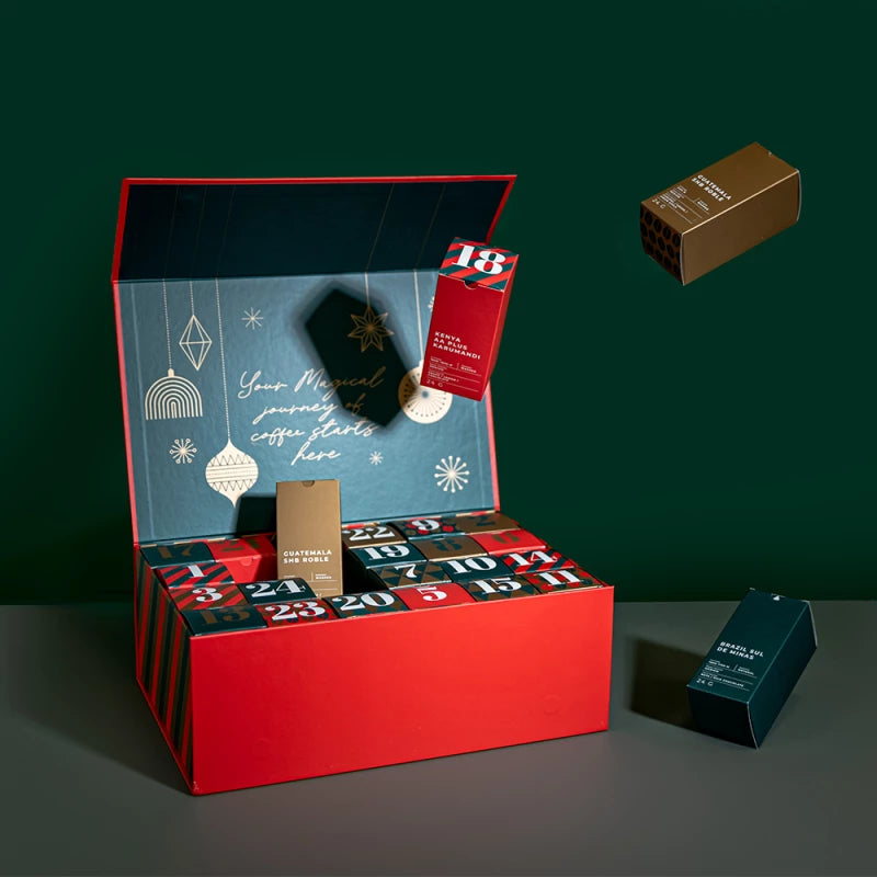 Kaffee Adventskalender Coffee Friend Premium (Kaffeebohnen)