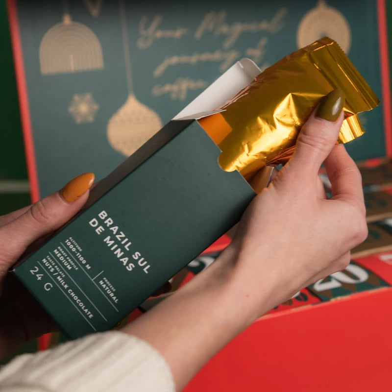 Kaffee Adventskalender Coffee Friend Premium (Kaffeebohnen)