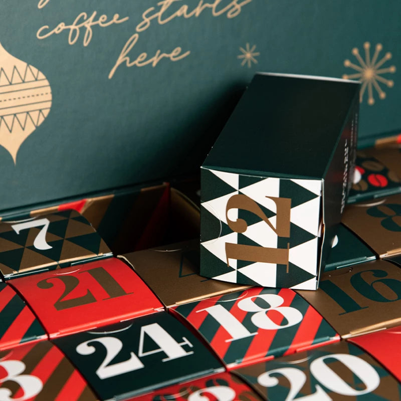 Kaffee Adventskalender Coffee Friend Premium (Kaffeebohnen)