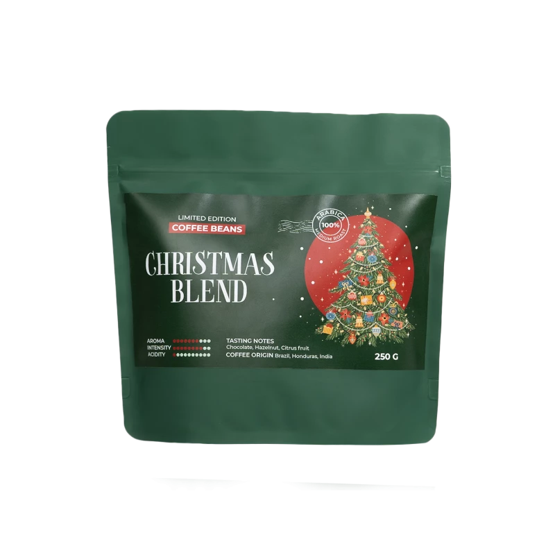 Limitierte Edition festlicher Kaffeebohnen Christmas Blend, 250 g
